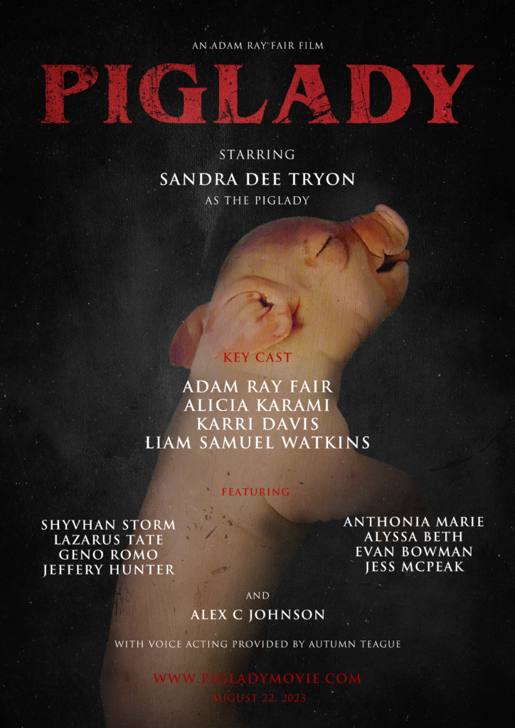 Piglady Movie Poster - cast credits